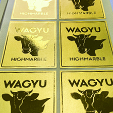 금무지 금박 스티커